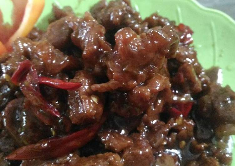 bahan dan cara membuat Beef teriyaki mantap