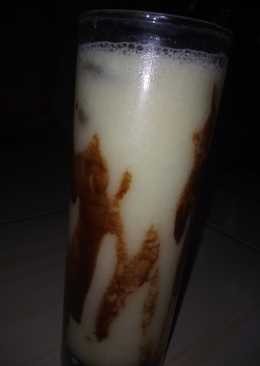 Juice milk muskmelon