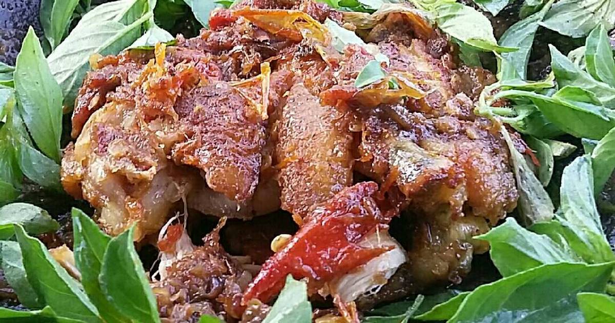  Resep  Ayam  Penyet Sambal  Kemangi  oleh Rina s Pawon Cookpad