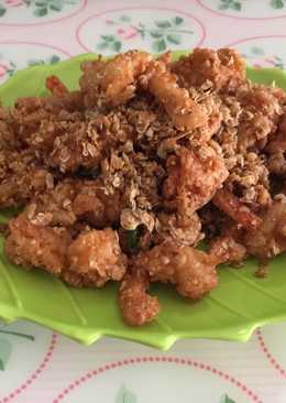 Udang goreng n tumis oat ala ijowcafe