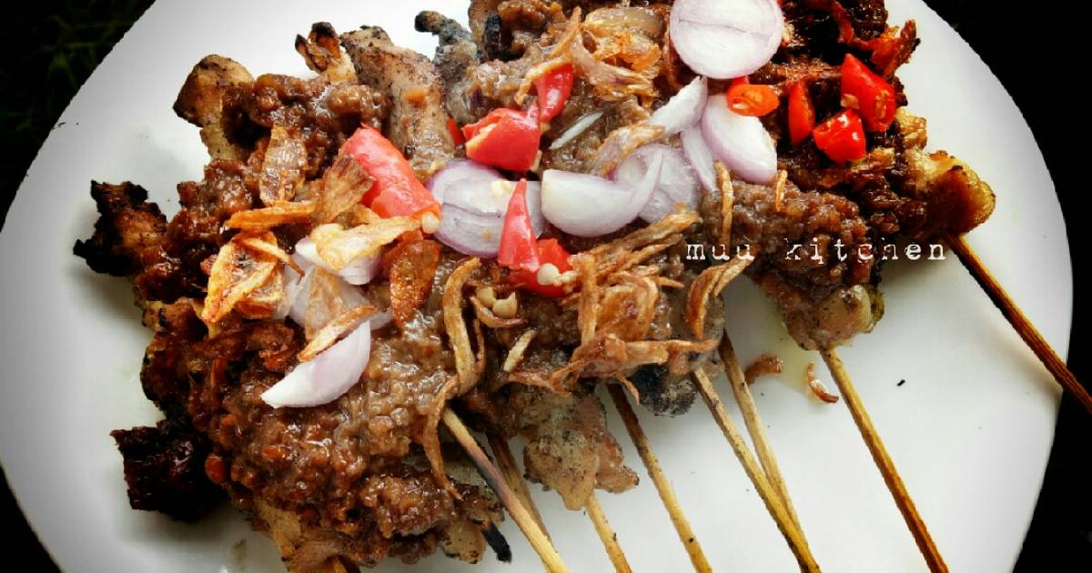 384 resep sate ayam bumbu kacang enak dan sederhana Cookpad