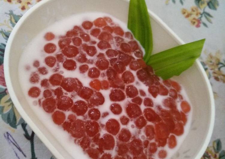  Resep  Bubur  Mutiara metode Fah  Umi  Yasmin  oleh amelati 