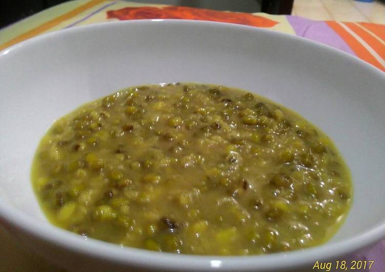 resep masakan Bubur Kacang Hijau