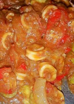 Cumi Petai Pedas Asam