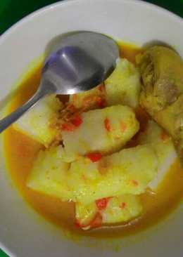 Lontong Opor Ayam (Non MSG)