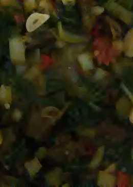 Tumis Daging Sawi Daging (Pokcay)