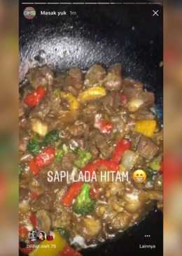 Sapi Lada Hitam (Black Pepper Beef)