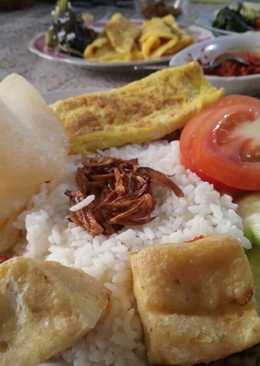 Nasi Uduk Rice Cooker simple