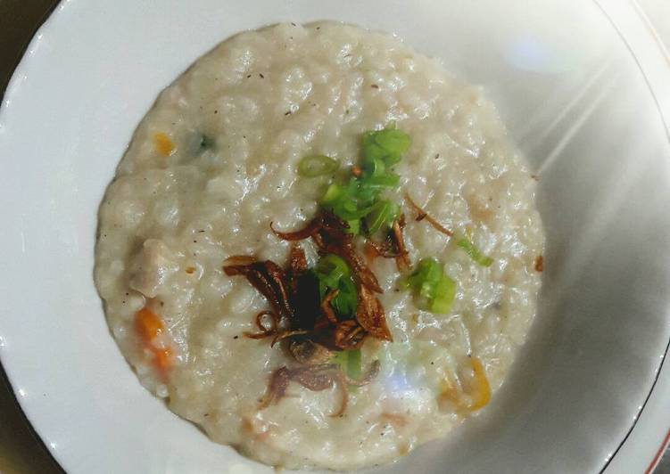 Resepi Bubur Lambuk Ayam Tanpa Santan Dunia Belajar