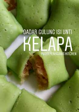 Dadar gulung isi unti kelapa