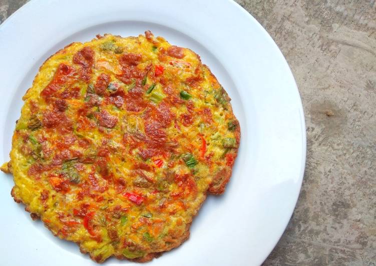 Telur dadar wortel
