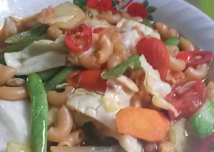 Resep Capcay makaroni #pr_capcay By Gita Satya Ananda