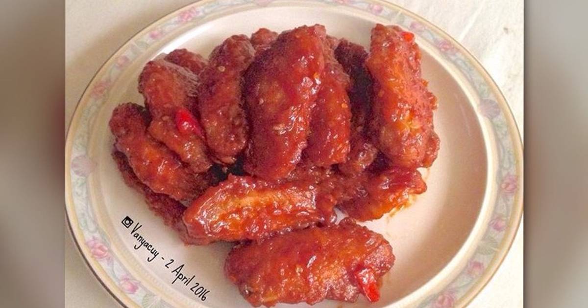 Resep Fire Wings ala Vanyacuy