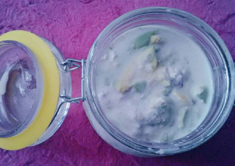 resep masakan Sarapan sehat overnight oat