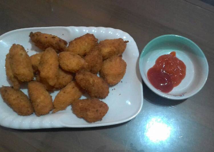 gambar untuk cara membuat Naget tahu goreng