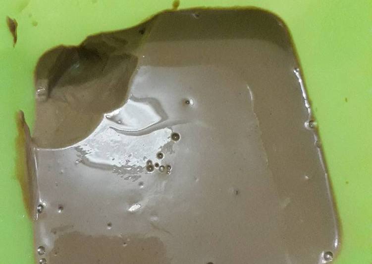 gambar untuk resep makanan Choco silk puding with soymilk