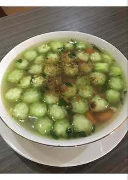 Sayur sup oyong