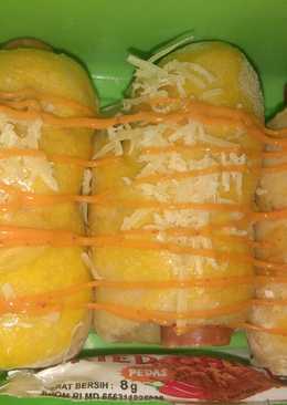 Roti gulung isi sosis