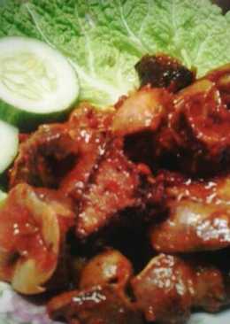 Sambal ampela & ati ayam special weekend