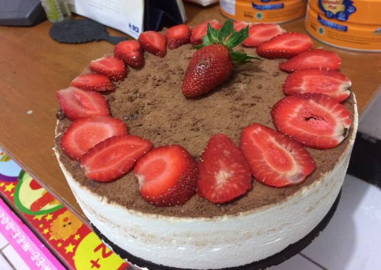 gambar untuk resep makanan Unbaked Cheesecake (No Gelatin)