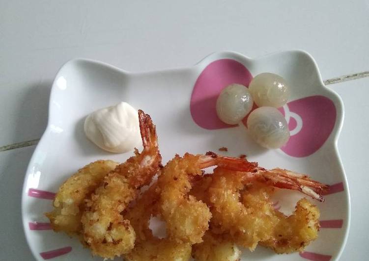 resep masakan Ebi furai ala Nita Chan