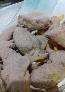 Pisang goreng tabur susu