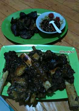 Iga Bakar Madu Sambel Kecap