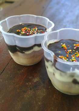 Cake puding busa