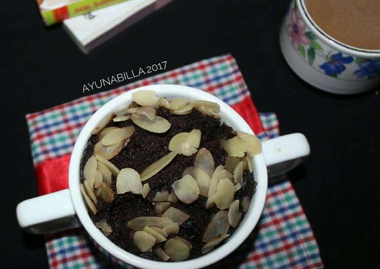 gambar untuk cara membuat Choco coffee mug cake #PR_recookanekabolkus