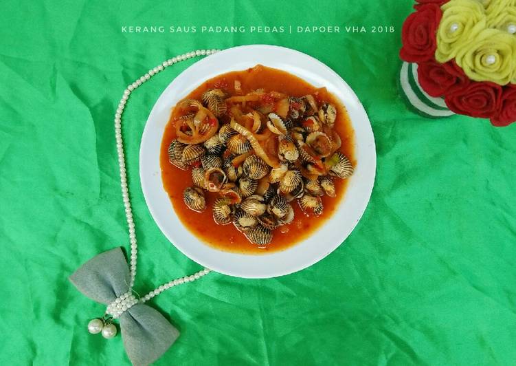 resep Kerang saus padang pedes