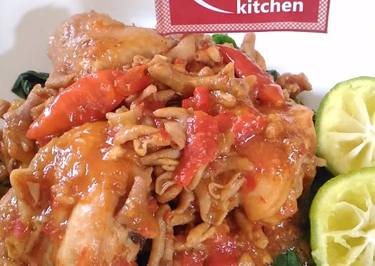 gambar untuk resep makanan Ayam Masak Sambel Terasi