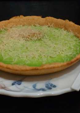 Pie susu pandan teflon