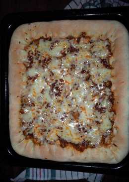 Pizza Praktis Tanpa Telur Empuk #beranibaking