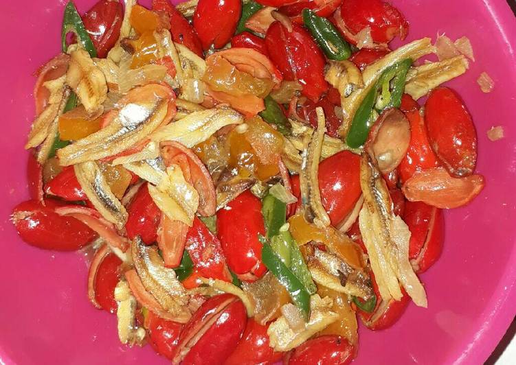 Resep Tumis kulit melinjo teri asin murah meriah - Arytha Itte Rusiaty