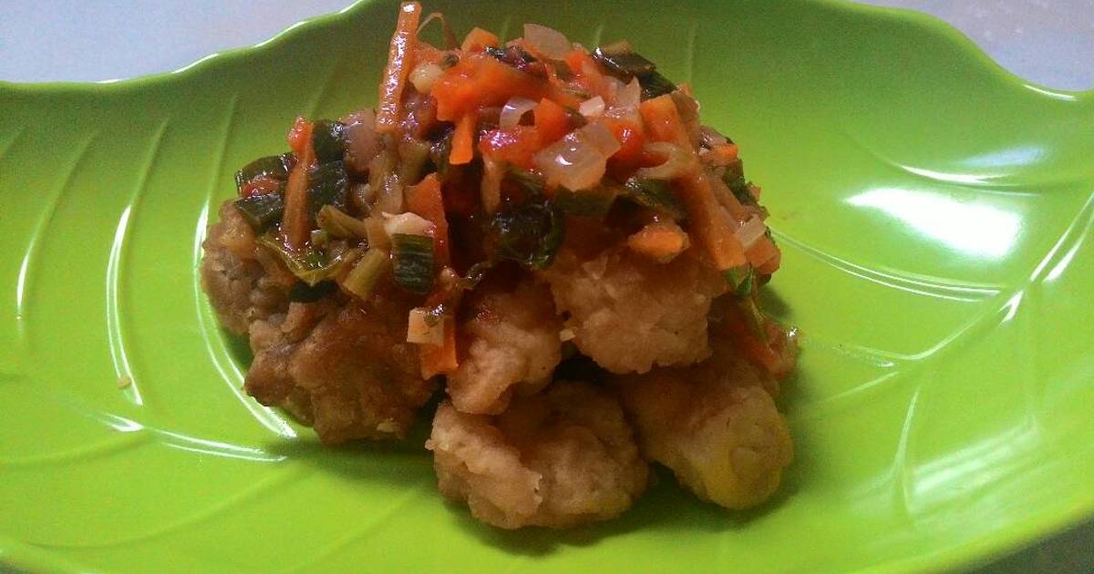 Resep Ayam goreng tepung asam manis ala Rahmadwitya Yulinast