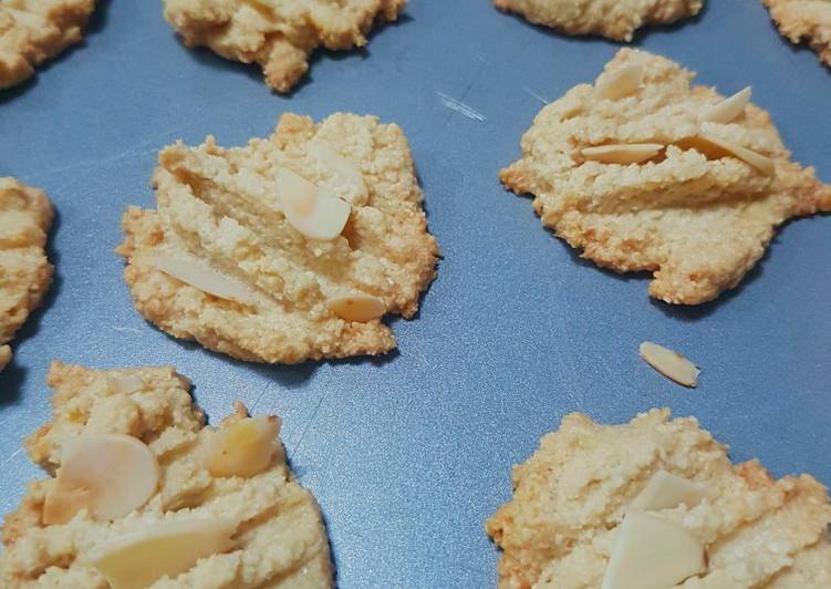 resep Kukis almond #keto