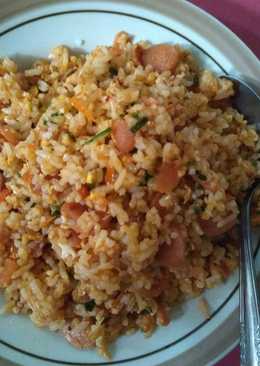 Nasi Goreng Sosis Super Pedas