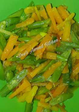 Tumis Buncis Wortel Bumbu kuning