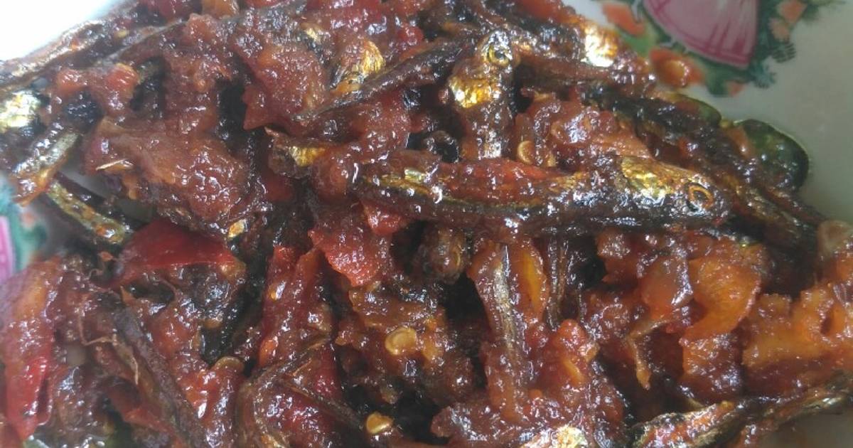 Resep Sambal Teri Asam Pedas oleh vitarosyidah - Cookpad