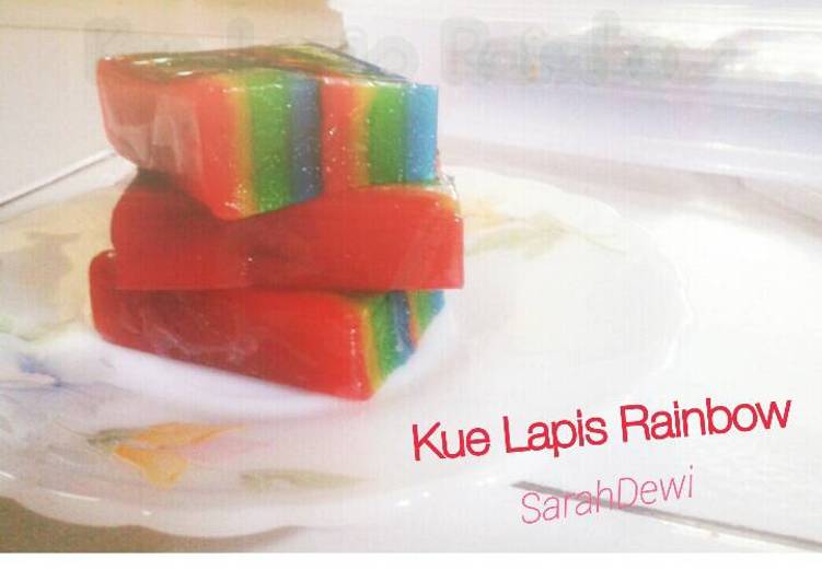 gambar untuk resep makanan Kue Lapis Rainbow