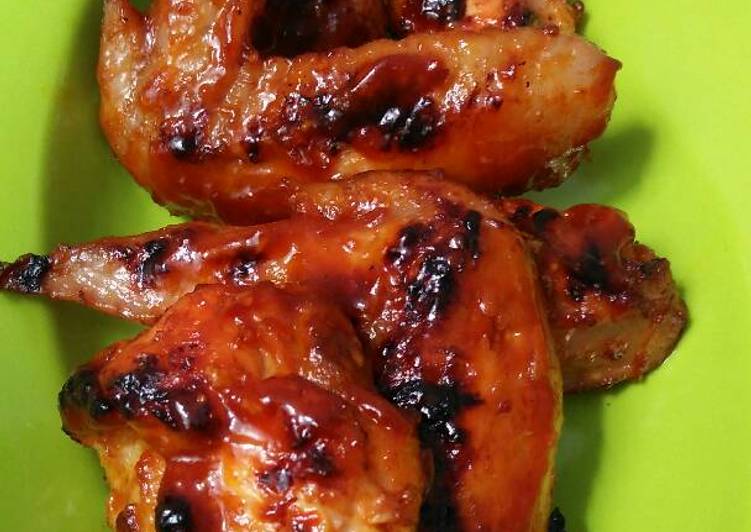 resep lengkap untuk Ayam Bakar Bumbu Berbeque