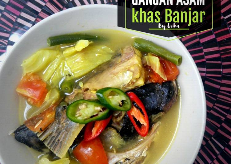 resep masakan Sayur Asam (Gangan Asam) Ikan Patin Khas Banjar