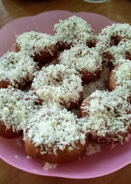 Donat Pisang Toping Keju / Donat Pisang Salju