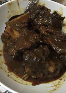 Semur daging kambing