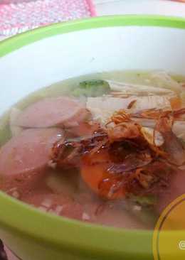 Sop Sosis Kembang Tahu