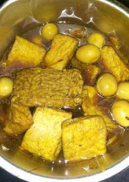 Semur 3T (telur puyuh, tahu, tempe) simpel #pr_anekasemur