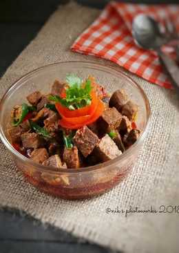 Sambal goreng ati sapi #ketopad_cp_jeroan