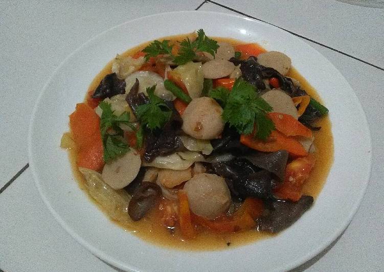 Capcay Jamur Kuping Simple Capcay Jamur Kuping Simple