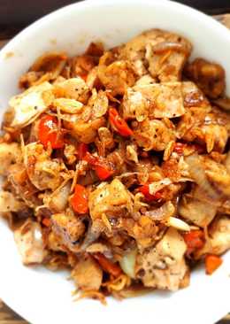 Tahu tempe lada hitam ð