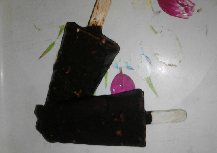 cara membuat Es krim magnum kw homemade